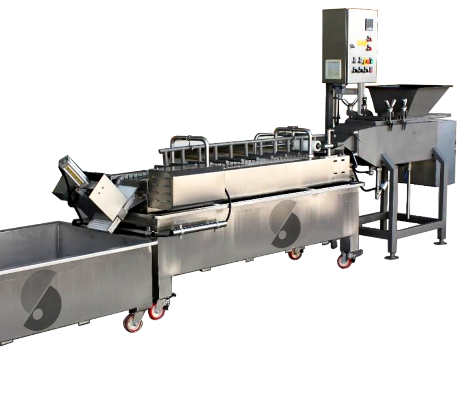 Extrusora Tiras — sistema de tracción controlada para alineación de fibras